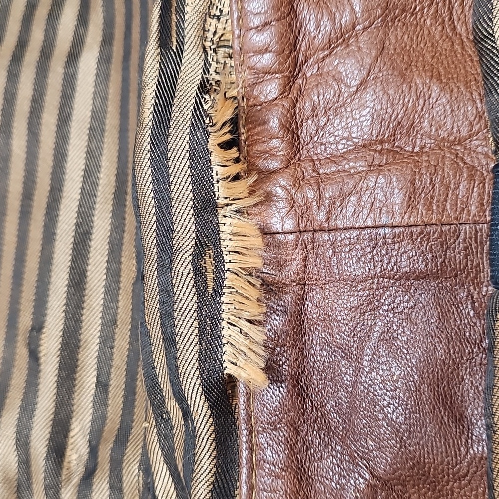 Handmade Large Leather Backpack Travel Rucksack - Picture 12 of 13